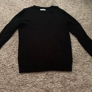 Kim Rogers Black Womens Sweater